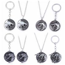Chaveiro Chaveiro The Witcher Wolf Medallion Alloy Chaveiro Chaveiro The Witcher Wolf Medallion Alloy