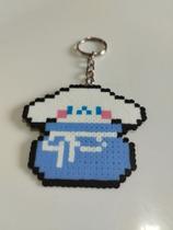 Chaveiro Cinamoroll potinho Pixel Art Chaveiro Cinamoroll potinho Pixel Art