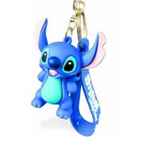 Chaveiro Colecionável Stitch Disney Fofo de Silicone para Mochila e Chaves