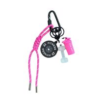 Chaveiro Colorido Feito À Mão Com Corda, Pingente De Haltere E Kettlebell Para Bolsa, Acessório De