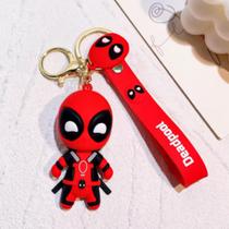 Chaveiro com Boneco Deadpool 2 katanas maos para baixo Chaveiro com Boneco Deadpool 2 katanas maos para baixo