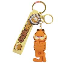 Chaveiro com Boneco Garfield Laranja Chaveiro com Boneco Garfield Laranja