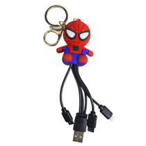 Chaveiro Com Carregador Homem Aranha Chaveiro Com Carregador Homem Aranha