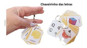 Chaveiro Com Letras De Bolso Para Crianças Alfabeto Móvel Chaveiro Com Letras De Bolso Para Crianças Alfabeto Móvel