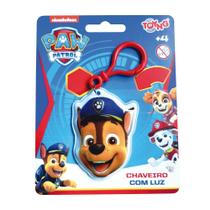 Chaveiro com luz clip on Patrulha Canina - Chase TOYNG