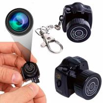 Chaveiro com Mini Câmera Espiã Secreta