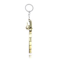 Chaveiro com pingente Attack on Titan Eren Yeager Spear