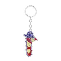 Chaveiro com pingente de chaveiro Denji Chainsaw Man Anime Chaveiro com pingente de chaveiro Denji Chainsaw Man Anime