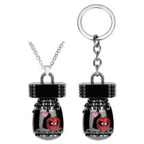 Chaveiro com pingente e chaveiro Deadpool 2 Grenade Design Chaveiro com pingente e chaveiro Deadpool 2 Grenade Design