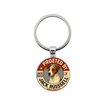 Chaveiro com pingente Jack Russell Security Dog Chaveiro Chaveiro com pingente Jack Russell Security Dog Chaveiro