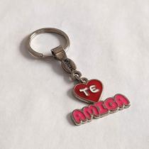 Chaveiro Coração Metal Lembrancinha Presente Te Amo Amiga