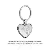 Chaveiro Coração Personalizável Rommanel 260003