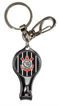 Chaveiro Corinthians Metal Cortador Unhas Mosquetão Oficial - Produto Oficial