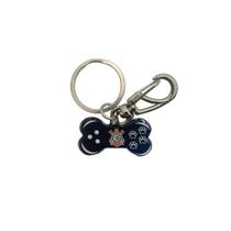 Chaveiro Corinthians Metal Ossinho Com Mosquetão Licenciado Chaveiro Corinthians Metal Ossinho Com Mosquetão Licenciado