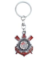 Chaveiro Corinthians São Paulo Palmeiras Flamengo Fluminense Metal Prata Time Futebol Presente