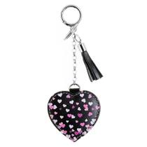 Chaveiro couro amor rosa preto Chaveiro couro amor rosa preto
