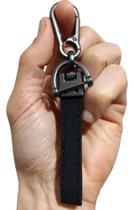 Chaveiro Couro Premium Mosquetão Metal Chave Carro + Chave Fenda Presente Luxo Chaveiro Couro Premium Mosquetão Metal Chave Carro + Chave Fenda Presente Luxo