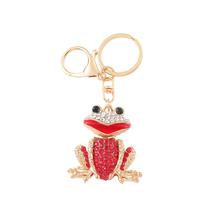 Chaveiro Creative Frog Red Strass Animal Chaveiro