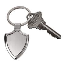 Chaveiro Creative Gifts Shield em aço inoxidável