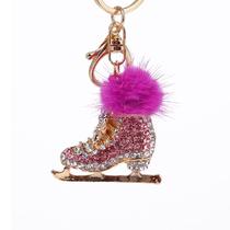 Chaveiro Creative Ice Skate com strass rosa Chaveiro Creative Ice Skate com strass rosa