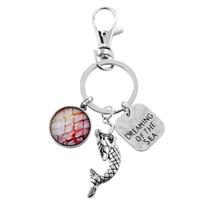 Chaveiro Creative Mermaid Alloy Ocean Theme Accessory Chaveiro Creative Mermaid Alloy Ocean Theme Accessory
