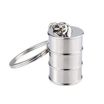 Chaveiro Creative Oil Barrel Gas Can Zinc Alloy