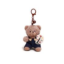 Chaveiro Cute Artist Bear Plush Teddy Chaveiro para todas as idades Chaveiro Cute Artist Bear Plush Teddy Chaveiro para todas as idades