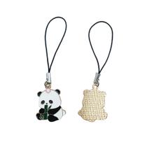 Chaveiro Cute Panda Series Mobile Strap Bag Charm
