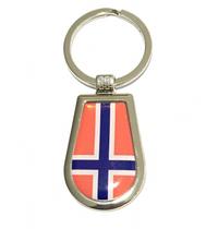 Chaveiro Da Bandeira Da Noruega Chaveiro Da Bandeira Da Noruega