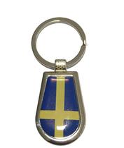 Chaveiro Da Bandeira Da Suécia Chaveiro Da Bandeira Da Suécia