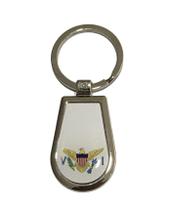 Chaveiro Da Bandeira Das Ilhas Virgens Americanas