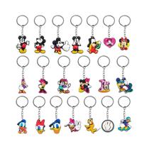 Chaveiro Da Série Mickey Mouse 20pcs Boneco De Anime Fofo Para Chaves De Carro, Decoração De Bolsa,