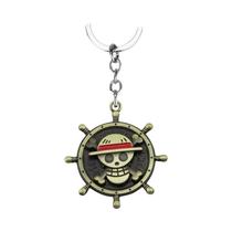 Chaveiro De Acessórios De Joias De Desenho Japonês Com Logo De Caveira De Anime Unissex, Chapéu De