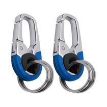 Chaveiro De Aço Inoxidável Masculino Com Fivela, Mosquetão Para Escalada, Acessórios Para