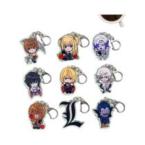 Chaveiro De Acrílico Anime Death Note, Charmoso E Criativo, Suporte Para Chaves De Desenho Animado,
