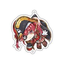 Chaveiro de acrílico Anime Pirate Houshou Marine Chaveiro de acrílico Anime Pirate Houshou Marine