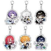 Chaveiro de acrílico Blue Lock Anime Soccer Characters