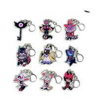 Chaveiro De Acrílico De Personagens De Desenho Animado Hazbin Hotel, Pingente Para Mochila,