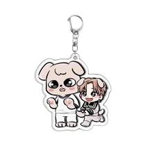 Chaveiro De Acrílico Fofo De Desenho Animado Stray Kids - Pingente De Anime Stray Children Periphery