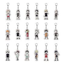 Chaveiro de acrílico Haikyuu Hinata Kageyama Anime Chaveiro