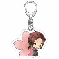 Chaveiro de acrílico Hakuouki Yukimura Chizuru Anime Accessory Chaveiro de acrílico Hakuouki Yukimura Chizuru Anime Accessory
