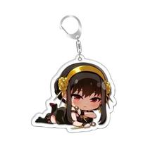 Chaveiro De Acrílico Kawaii Anime Twilight Anya Yor Bond Forger Becky Blackbell Pingente De Cartoon