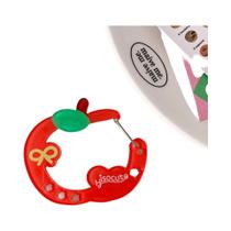 Chaveiro De Acrílico Kawaii Estilo Ins, Pingente De Bolsa Em Forma De Fruta, Cupcake E Estrela