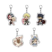 Chaveiro de acrílico Made in Abyss Cute Characters