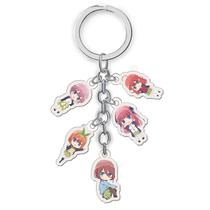 Chaveiro de acrílico The Quintessential Quintuplets 5 Sisters