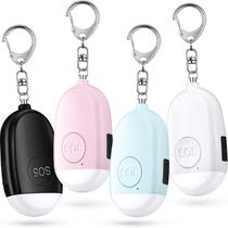 Chaveiro de alarme de segurança pessoal Frienda 130dB com lanterna Chaveiro de alarme de segurança pessoal Frienda 130dB com lanterna