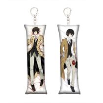 Chaveiro de almofada de pelúcia Osamu Dazai Bungo Stray Dogs