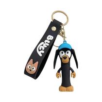 Chaveiro De Anime Bluey Bingo, Acessórios Para Mochilas Infantis, Modelos De Bonecos, Brinquedos,