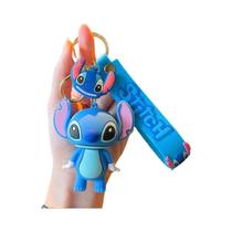 Chaveiro De Anime Disney Para Crianças Mickey Mouse Minnie Lilo Stitch Brinquedo Fofo Pingente De