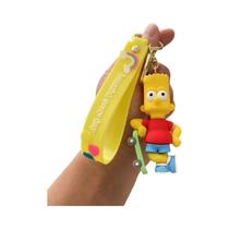 Chaveiro De Anime Fofo Dos Simpsons, Chaveiro De Desenho Animado Para Mochila De Estudante, Carro,